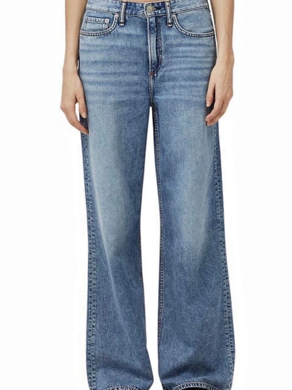 Rag & Bone Featherweight Logan Wide-Leg Jeans – Audrey